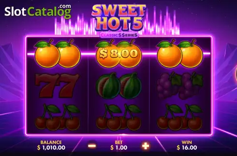 Скрин3. Sweet Hot 5: Classics Series слот