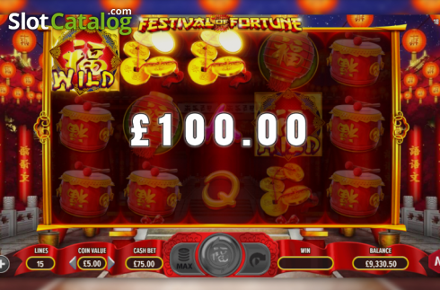 Скрин6. Festival Of Fortune слот