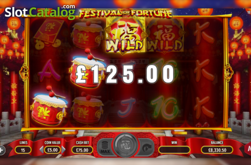 Скрин4. Festival Of Fortune слот