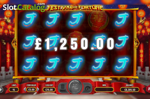 Скрин5. Festival Of Fortune слот