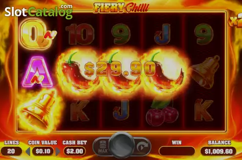 Скрин4. Fiery Chilli слот