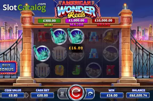 Скрин3. American Wonder Reels слот