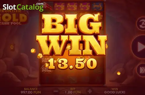 Скрин3. Frontier Gold: Cash Pool слот