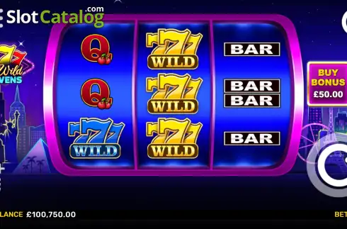 Скрин2. 3 Wild Sevens слот