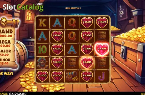 Скрин3. Pirate's Fortune Gold Hold & Respin слот