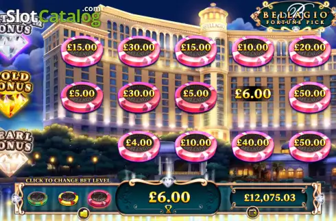 Скрин3. Bellagio Fortune Pick слот