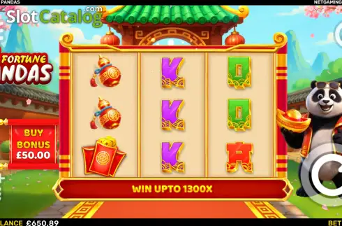 Скрин2. 3 Fortune Pandas слот