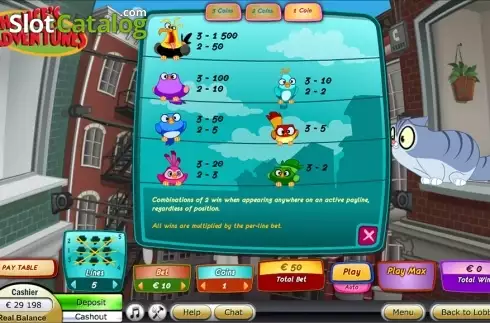Скрин4. Chances Adventure слот