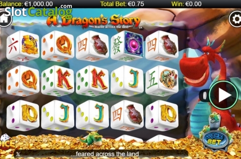 Скрин2. A Dragon's Story Dice слот