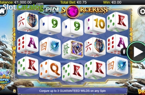 Скрин2. Spin Sorceress Dice слот