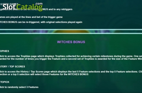 Скрин7. Witch Pickings Dice слот