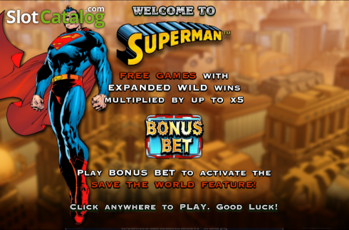 Скрин2. Superman (NextGen) слот