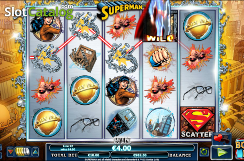 Скрин6. Superman (NextGen) слот