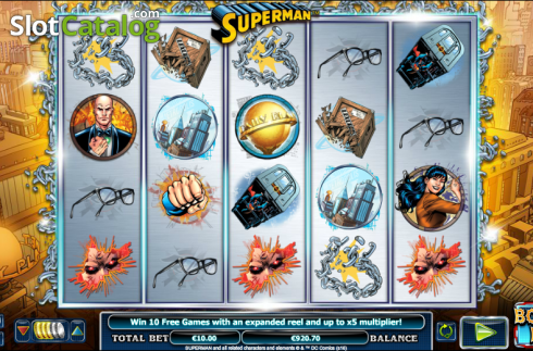 Скрин4. Superman (NextGen) слот