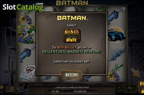 Скрин3. Batman слот