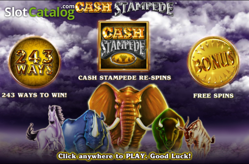 Скрин2. Cash Stampede слот