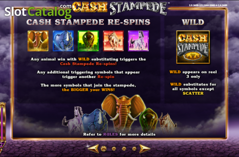 Скрин7. Cash Stampede слот