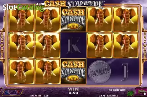 Скрин6. Cash Stampede слот