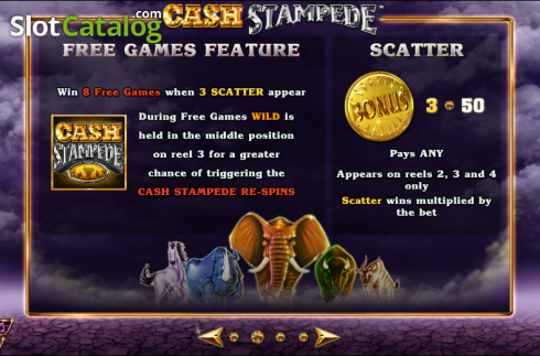 Скрин8. Cash Stampede слот