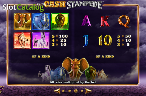 Скрин9. Cash Stampede слот