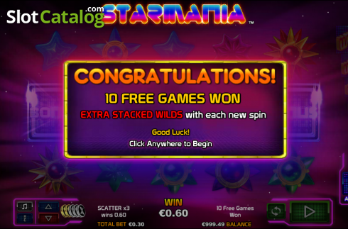 Скрин9. Starmania слот