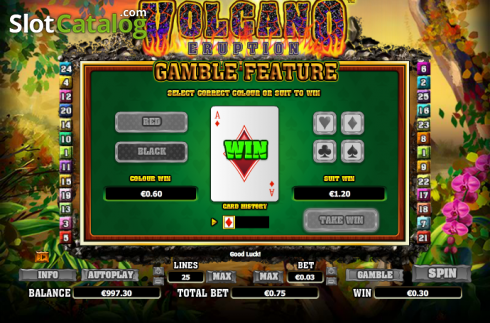 Скрин6. Volcano Eruption слот