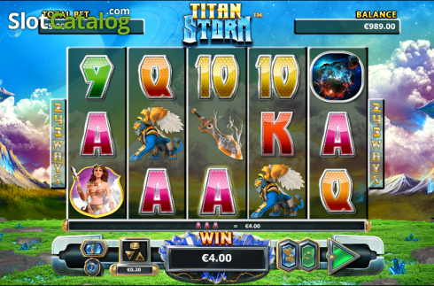 Скрин4. Titan Storm слот
