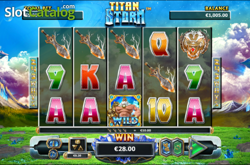 Скрин5. Titan Storm слот