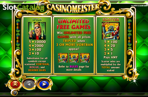 Скрин7. Casinomeister слот