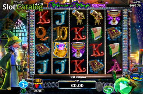 Скрин4. Merlin's Magic Respins слот