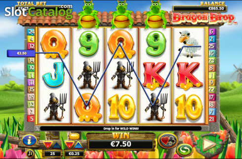 Скрин4. Dragon Drop (NextGen) слот