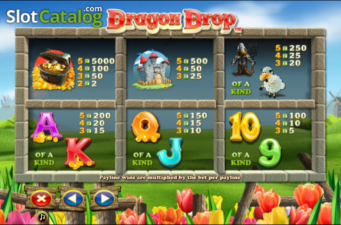 Скрин9. Dragon Drop (NextGen) слот