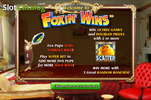 Скрин2. Foxin Wins слот