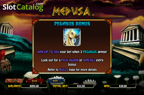 Скрин8. Medusa (NextGen) слот