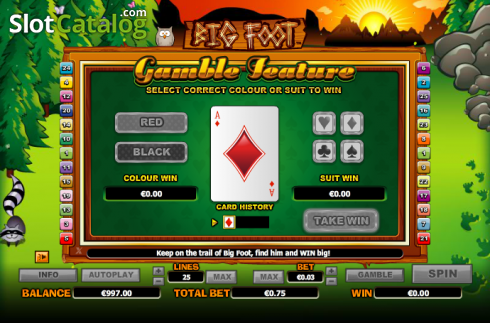 Скрин5. Big Foot (NextGen) слот
