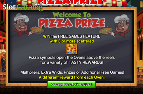 Скрин2. Pizza Prize слот