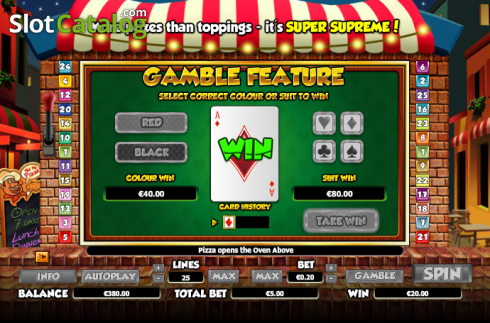 Скрин7. Pizza Prize слот