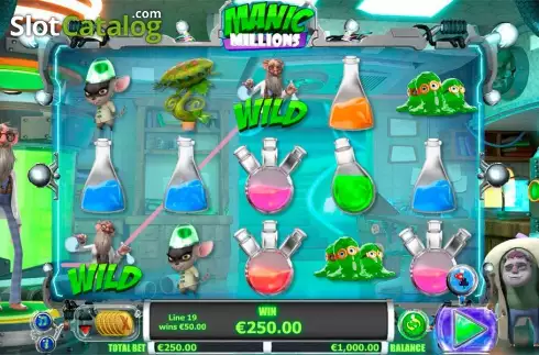 Скрин6. Manic Millions слот