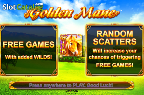 Скрин2. Golden Mane слот