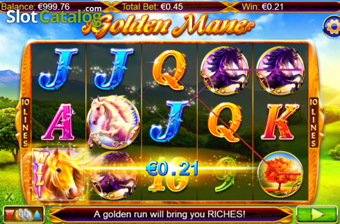 Скрин4. Golden Mane слот