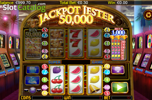 Скрин3. Jackpot Jester 50,000 слот