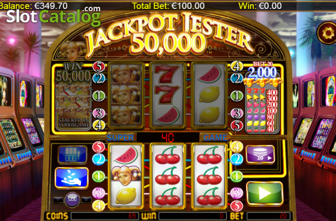 Скрин4. Jackpot Jester 50,000 слот