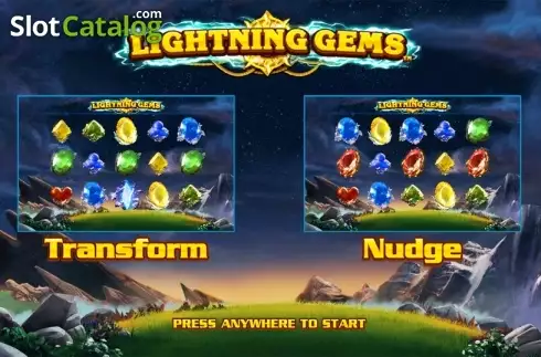 Скрин2. Lightning Gems слот