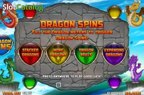 Скрин2. Dragon Wins слот