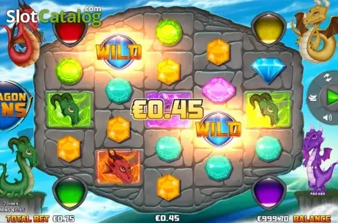 Скрин4. Dragon Wins слот