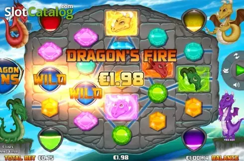 Скрин5. Dragon Wins слот