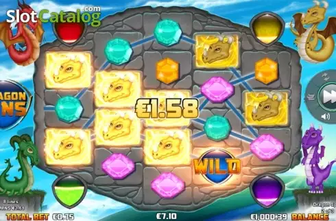 Скрин7. Dragon Wins слот