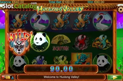Скрин7. Huolong Valley слот