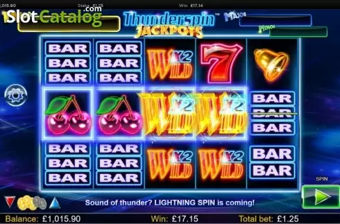 Скрин8. Thunderspin Jackpots слот