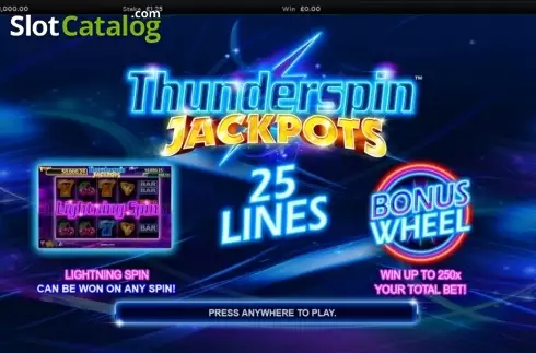 Скрин2. Thunderspin Jackpots слот